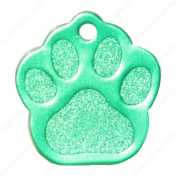 medaglietta cani verde