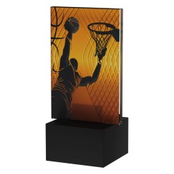 trofeo basket in vetro