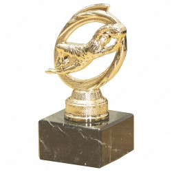 tecnocoppe Trofeo Miglior Portiere Calcio Guantoni h 25,00 cm Premiazioni Sportive Targhetta Personalizzata Omaggio