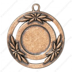 medaglia bronzata 50 mm