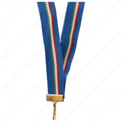 nastro 1,5 cm medaglie nastrino azzurro tricolore