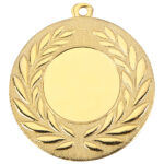 Medaglia Neutra 50 mm D111 Oro personalizzabile