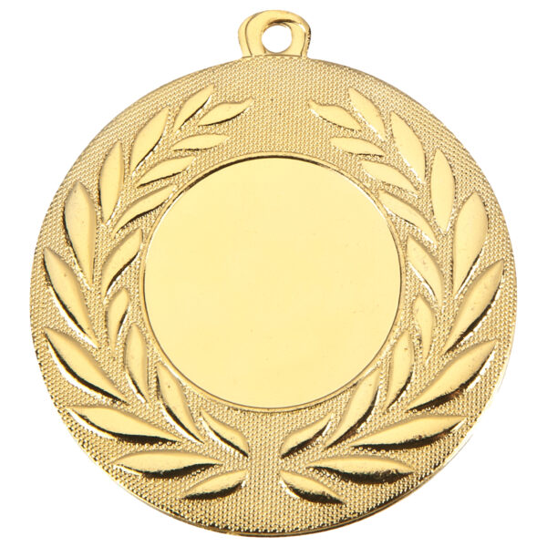 Medaglia Neutra 50 mm D111 Oro personalizzabile