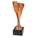 Coppa AI835-C bronzata personalizzabile: eleganza e prestigio per ogni premiazione